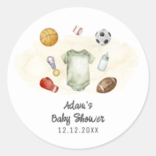 Adesivo Bodysuit de esportes All Star aquarela Churrasco d