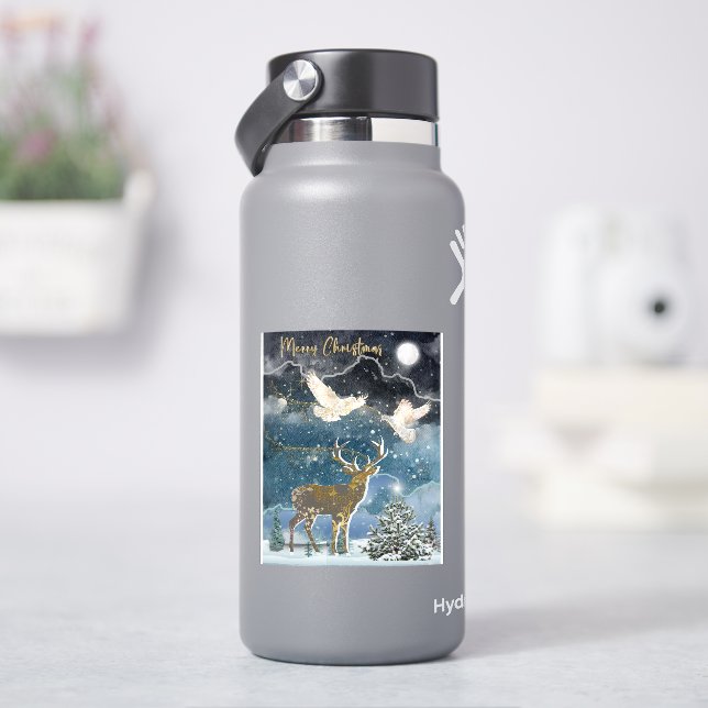 Adesivo Boganhues Christmas Print Sticker (HidroFlask)