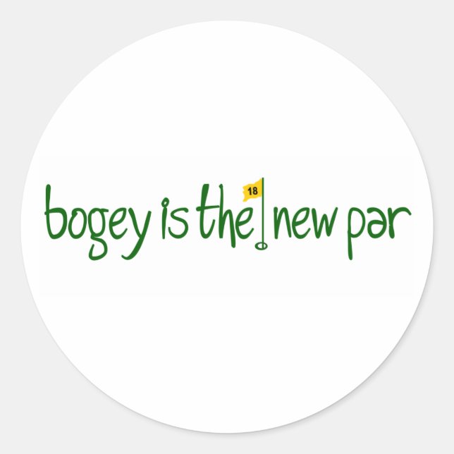 Adesivo Bogey É O Novo Par (Frente)