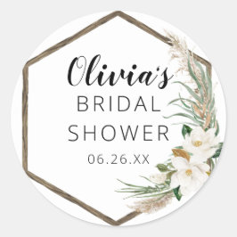 Adesivo Bohemian Wreath Envelope Favor Stickers