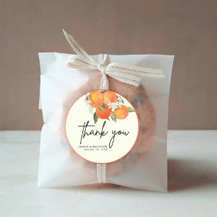 Adesivo Boho Abstrato Desenho Laranja Jardim Casamento