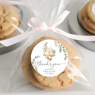 Adesivo Boho babá de berçário obrigado você