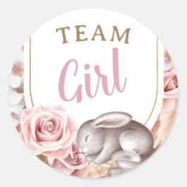 Adesivo Boho Baby Ele ou Ela Sexo Revelam Menina Adivinha