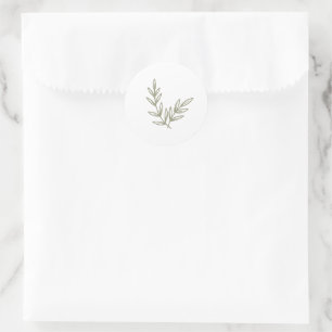 Adesivo Boho Bamboo Folha Botânica Molha Elegante Verde