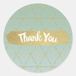 Adesivo Boho Boêmio Chic Dourado Verde-Menta Moderno Doce 