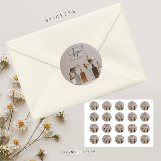 Adesivo Boho Botles | Flores | Estética