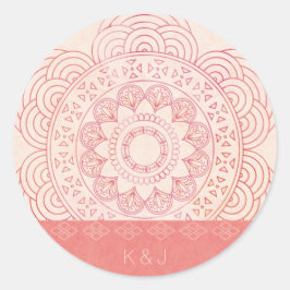 Adesivo Boho Chic Mandala Design