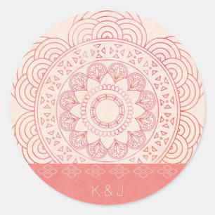 Adesivo Boho Chic Mandala Design