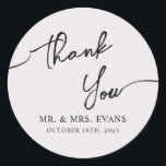 Adesivo Boho-Chic Wedding Sticker Obrigado.<br><div class="desc">Vinheta de casamento "Obrigado". A cor pastel elegante,  combinada com design minimalista e abordagem individual,  criará uma atmosfera de sofisticação e solenidade.</div>