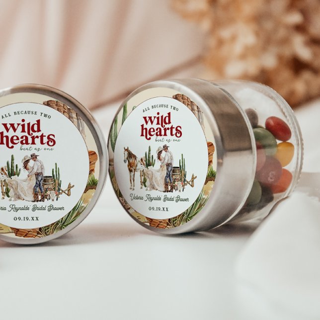 Adesivo Boho Deserto Ocidental | Chá de Noiva (Criador carregado)