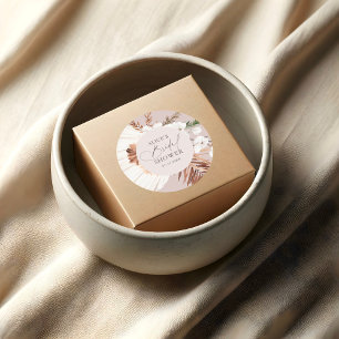 Adesivo Boho Dried Palm Sai Da Praça De Casamento