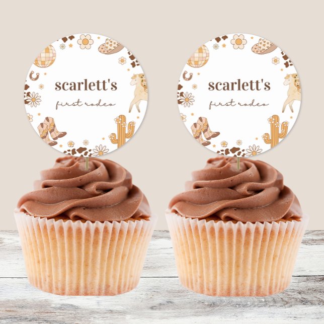 Adesivo Boho First Rodeo Cowgirl Apontadores (Criador carregado)