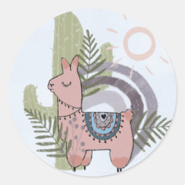 Adesivo Boho Llama