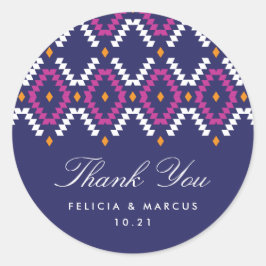 Adesivo Boho Obrigado adesivo, Obrigado etiquetagem, favor