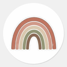 Adesivo Boho Rainbow Sticker – Vintage Minimal Design