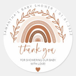 Adesivo Boho Rainbow Stickers, Chá Terrestre