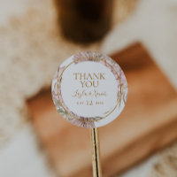 Boho Tropical Botânica | Obrigado Favor De Casamen