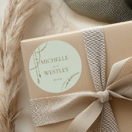 Adesivo Boho Verde Luz Violado Casamento De Beade