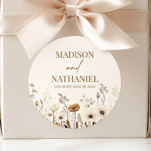 Adesivo Boho Wildflower Fllower Floral Casamento