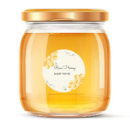 Adesivo Boião de apicultores de mel