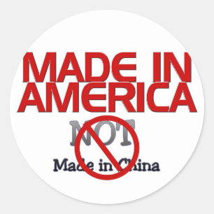 ADESIVO BOICOTE FEITO EM CHINA