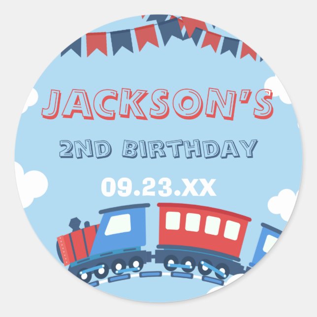 Adesivo Bois Treinam Chugga Duas Bandeiras Azul Branco Ani (Frente)