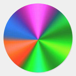 Adesivo Bola colorida metálica brilhante