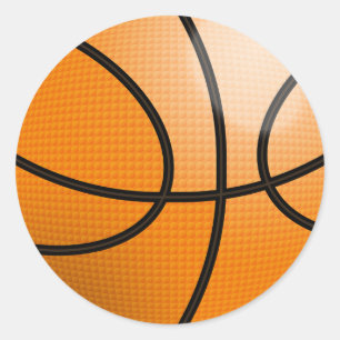 Adesivo Bola de Basquetebol