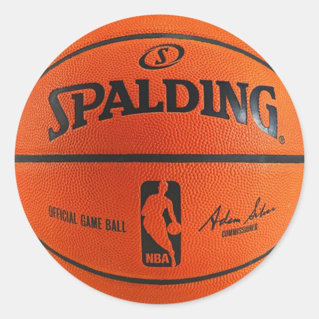Adesivo Bola de basquetebol (Frente)