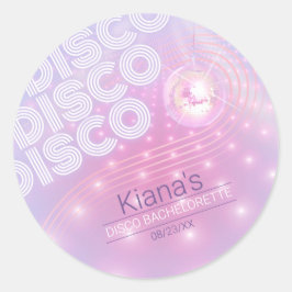 Adesivo Bola de Discoteca Retro Solteira V2 ID928