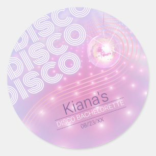 Adesivo Bola de Discoteca Retro Solteira V2 ID928