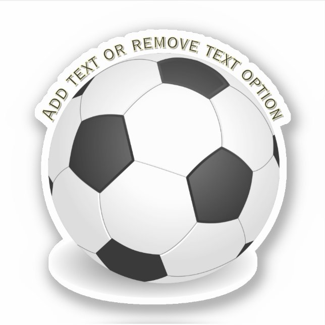 Adesivo Bola de Esportes Futebol (Frente)