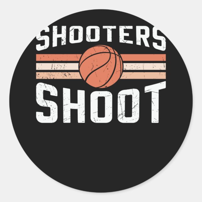 Adesivo Bola de Fotografias | Design de basquetebol (Frente)