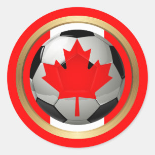 Adesivo Bola de Futebol Canadense
