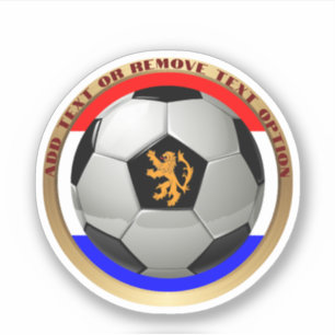 Adesivo Bola de Futebol da Holanda Esportes