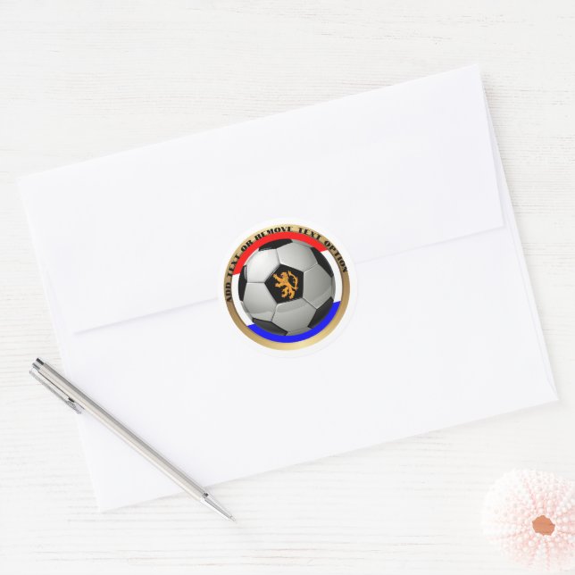 Adesivo Bola de Futebol Holanda Esportes (Envelope)