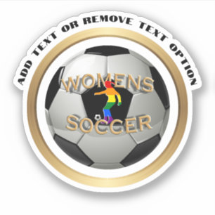 Adesivo Bola de Futebol Mulheres do Orgulho