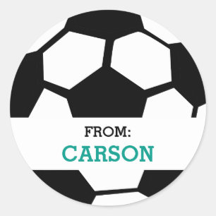 Adesivo Bola De Futebol Personalizada Do Partido Esportivo