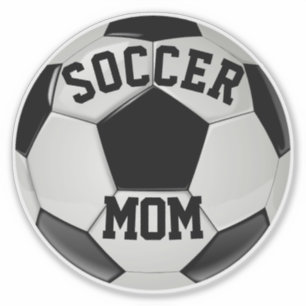 Adesivo Bola de Futebol Realista para Mãe de Futebol