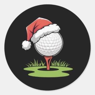 Adesivo Bola de Golfe de papai noel para Natal