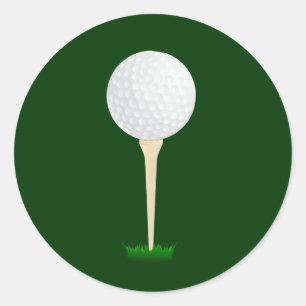 Adesivo Bola de Golfe em um Teto