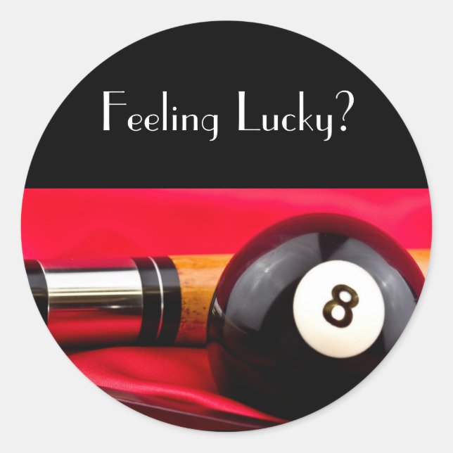 Adesivo Bola de piscina e indicação (Frente)