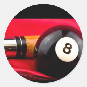 Adesivo Bola de piscina e indicação