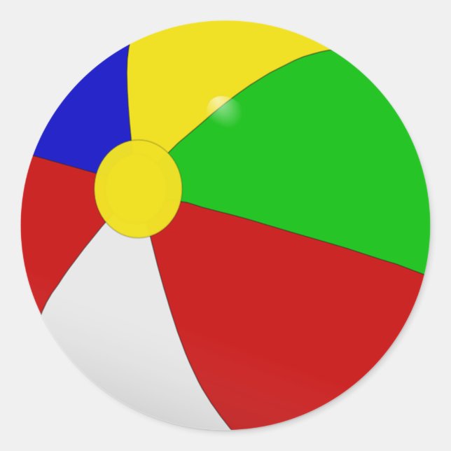 ADESIVO BOLA DE PRAIA (Frente)