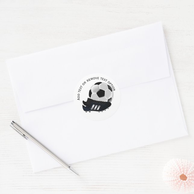Adesivo Bola e Calçado de futebol (Envelope)