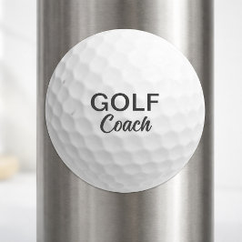Adesivo Bola Realista | Treinador de Golfe