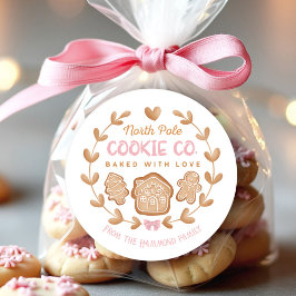 Adesivo Bolachas de Natal, Pia Rosa, Trocas de Biscoitos