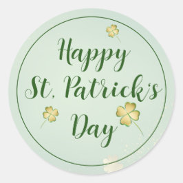 Adesivo Bold St. Patrick’s Day Invitation