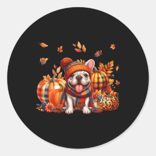 Adesivo Boletim Francês Ação de Graças Leopard Pumpkins Ca