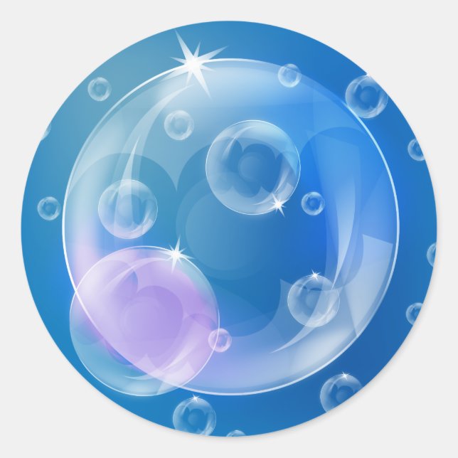 Adesivo Bolhas de sabão (Frente)